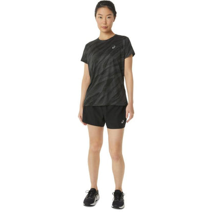 Core All Over Print Tee in Performance Black