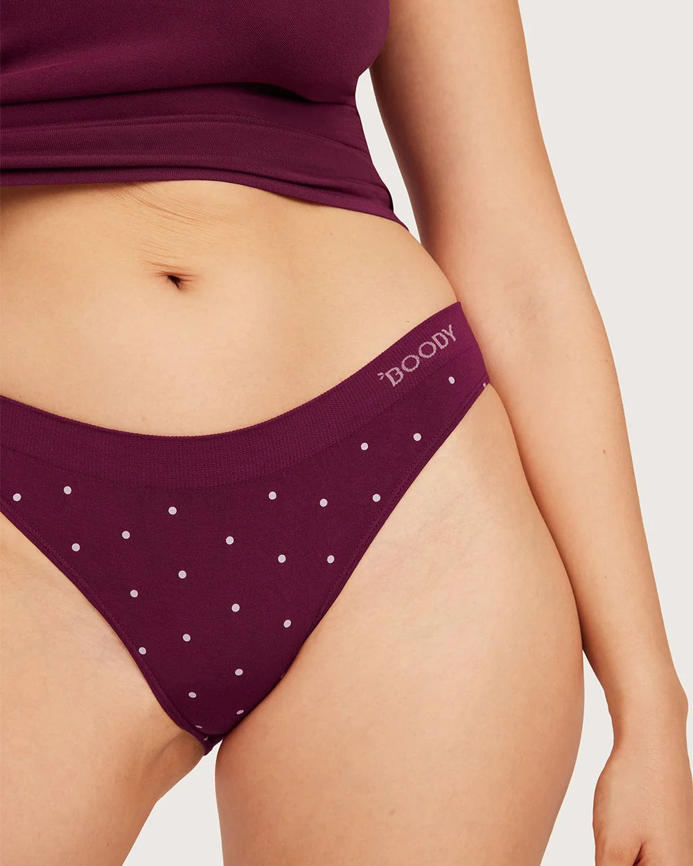 Classic Bamboo Bikini in BCA Dark Pink