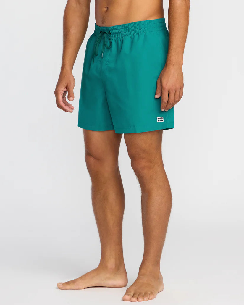 All Day Layback Volley Short in Real Teal