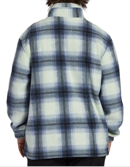 Men's Boundary Mock Neck Pullover Slate Blue