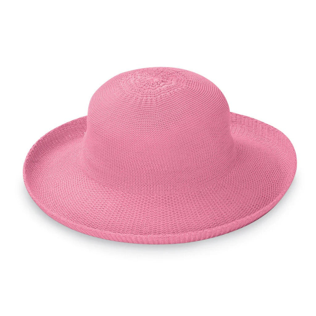 Breton Hat in Prism Pink