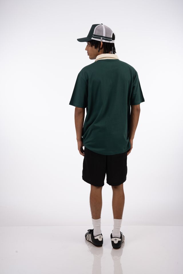 Rugby Skull Golfer in Deep Nori Green