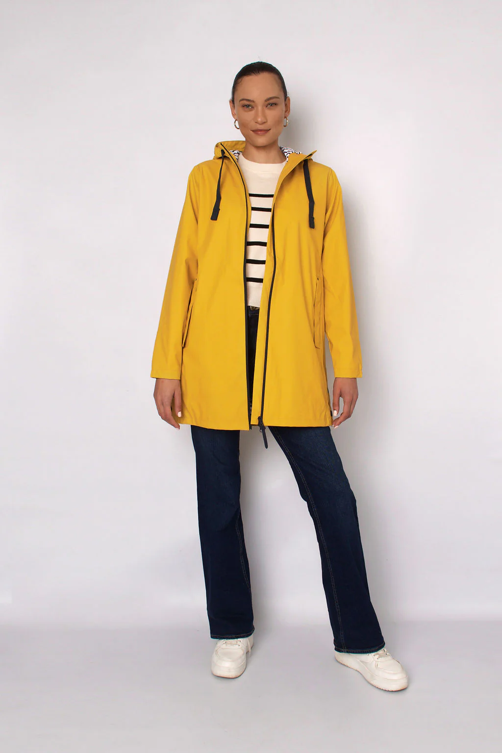 Cabra Rain Jacket in Yellow