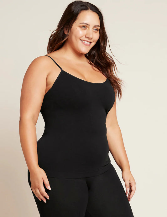 Bamboo Cami Top in Black