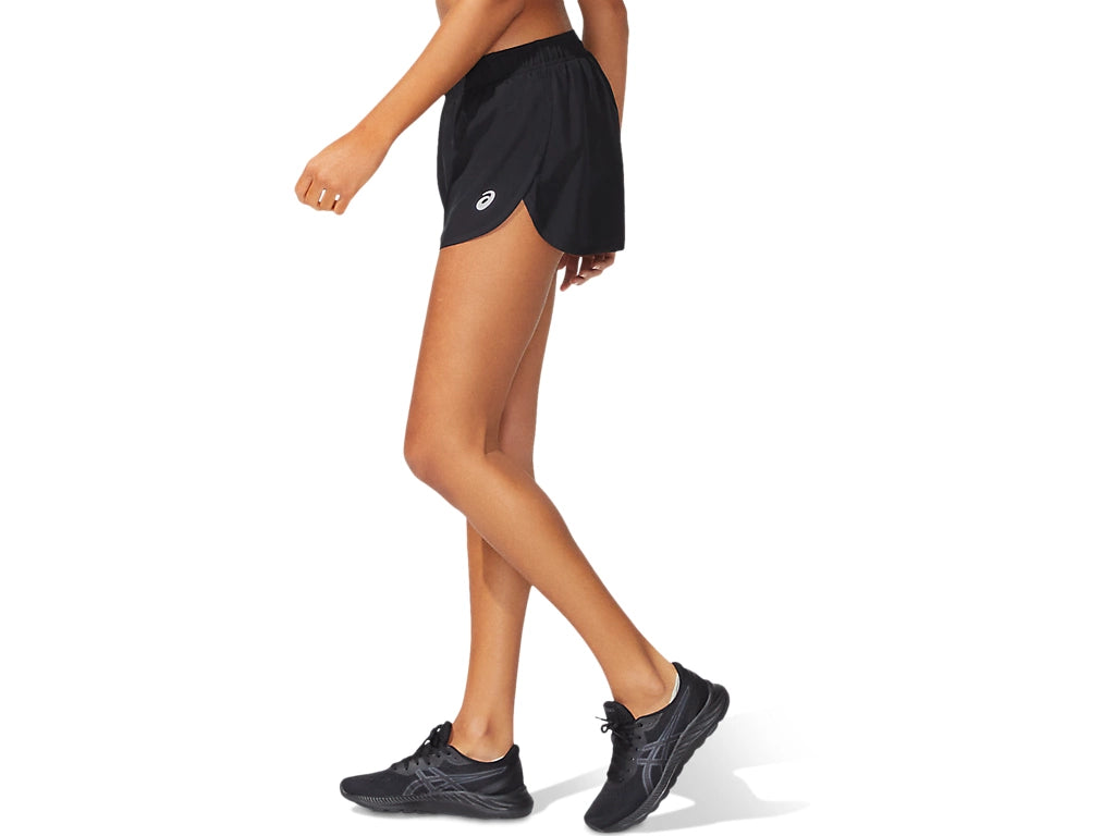 Core Split Shorts in Performance Black