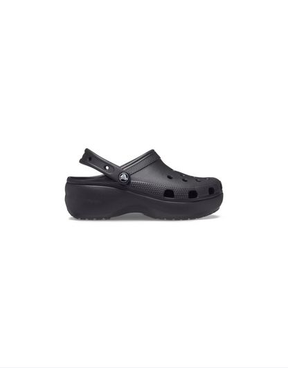 Classic Platform Clog in Black