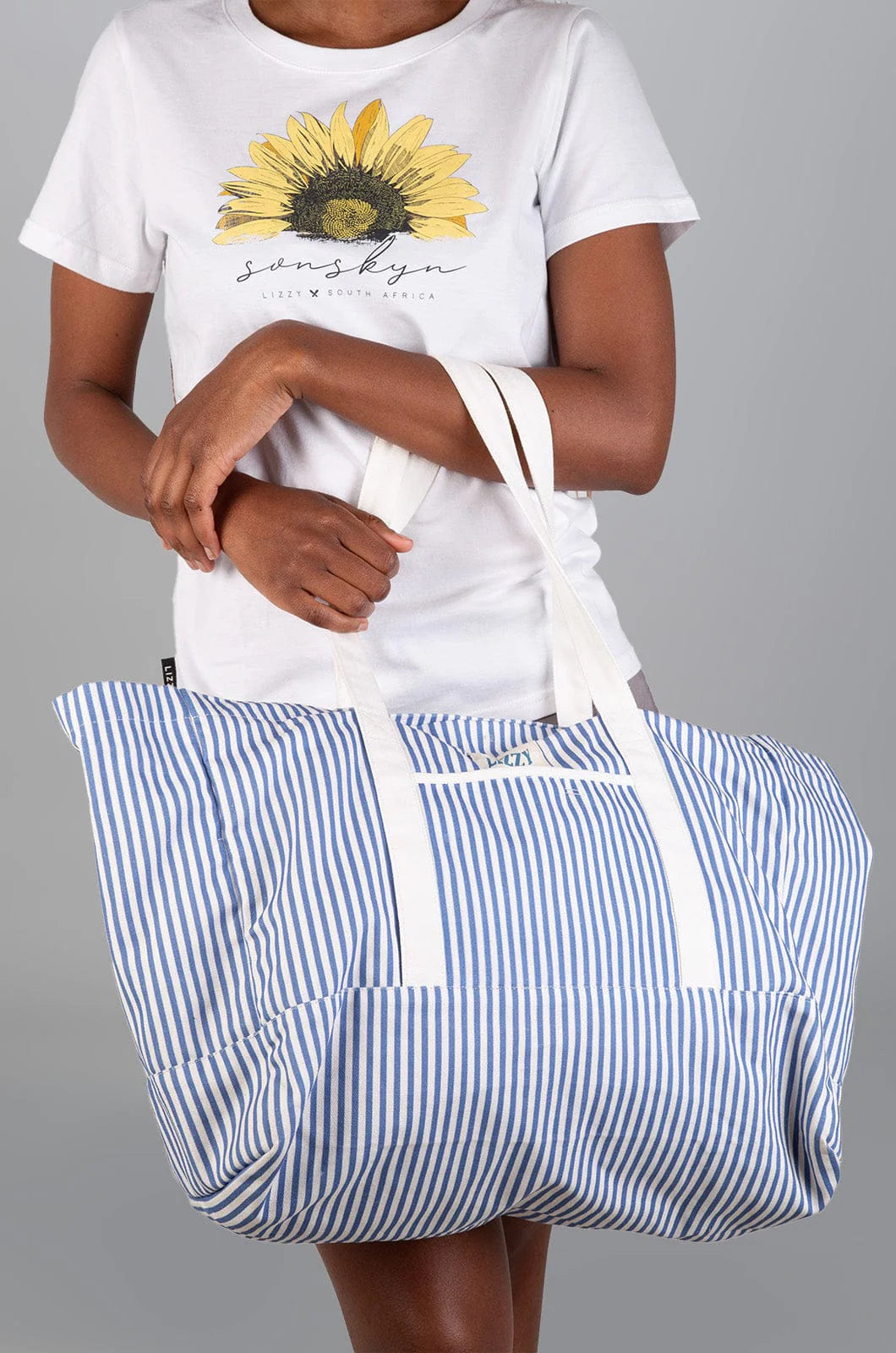 Daun Tote Bag in Sailor Stripe