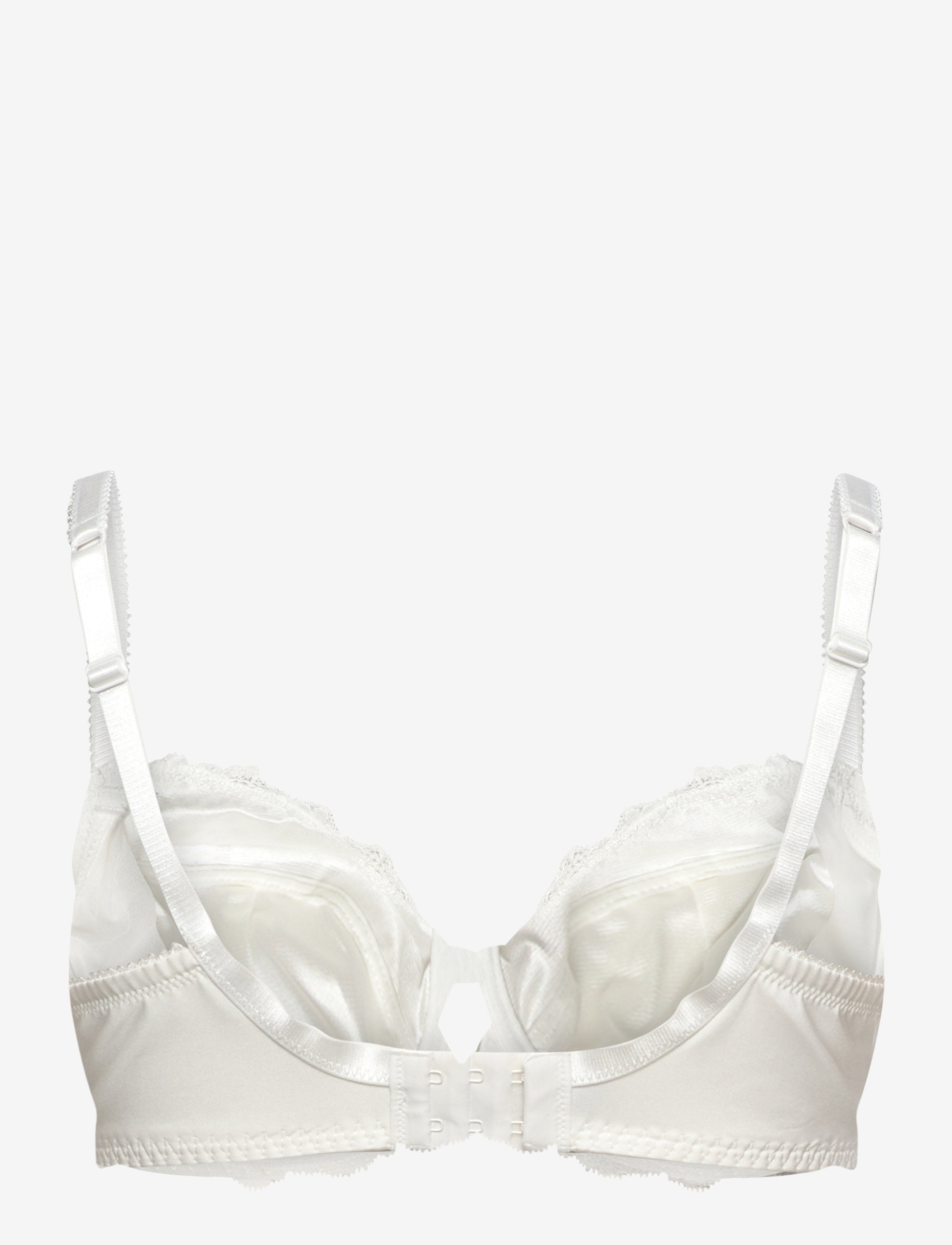 Celine Full Cup Unpadded Bra in Ivory