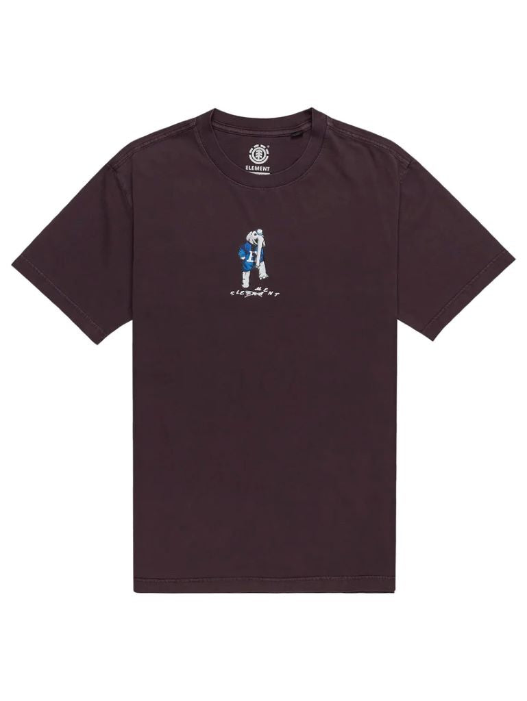 Elephament SS Tee in Plum Perfect