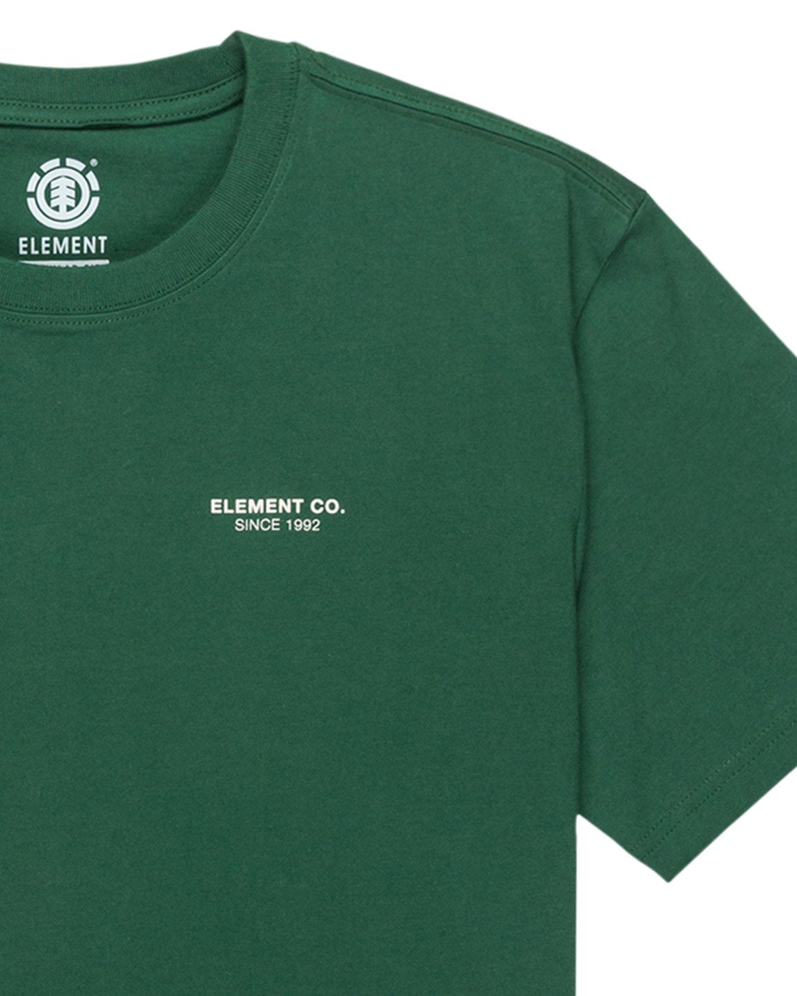 Co. SS Tee in Dark Green