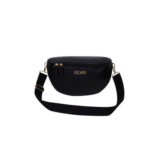 Cross body Bum Bag in Black