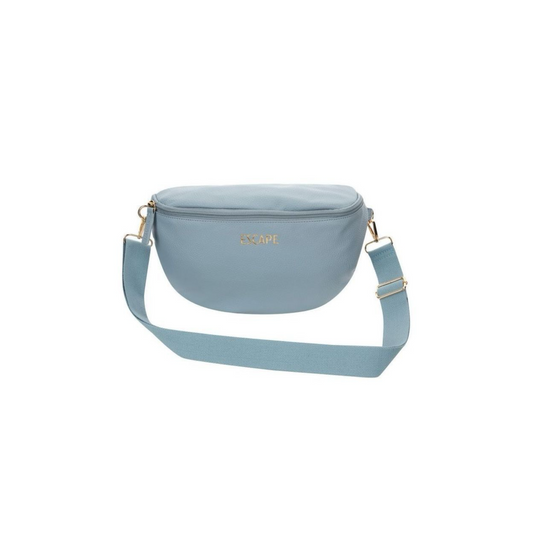 Cross body Bum Bag in Dusty Blue