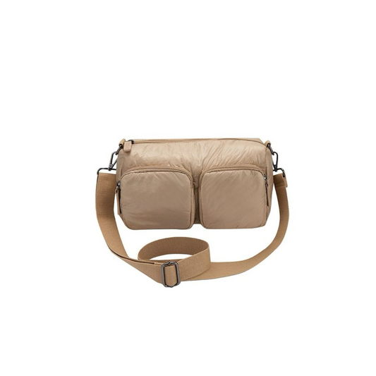 Puffer Tactical Bag in Beige