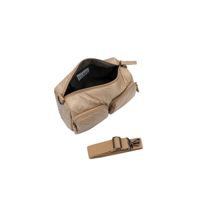 Puffer Tactical Bag in Beige