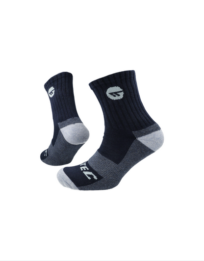 Mens Exploration Short Socks in Black