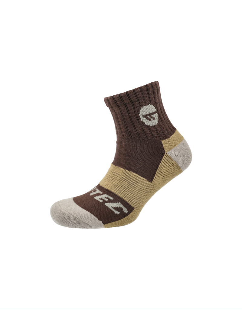 Mens Exploration Short Socks in Chocolate