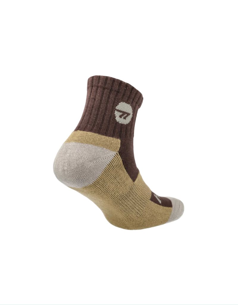 Mens Exploration Short Socks in Chocolate