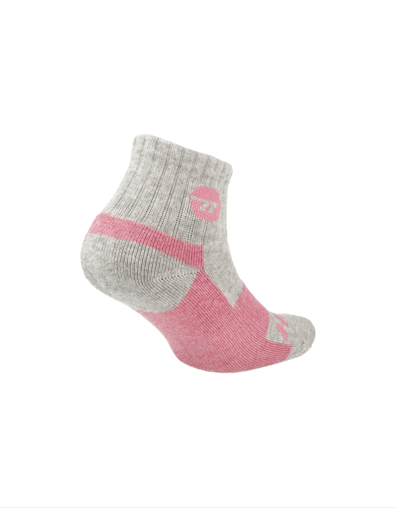 Womens Exploration Short Socks in Silver/Tuna