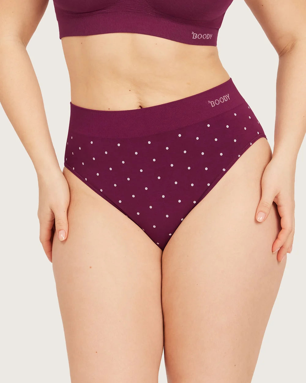 Bamboo Full Briefs in BCA Dark Pink