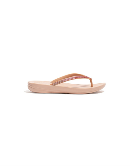 Iqushion Ombre Sparkle Sandal in Beige