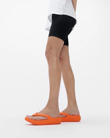 RelieFF Recovery Toe-Post Sandals in Pop Orange