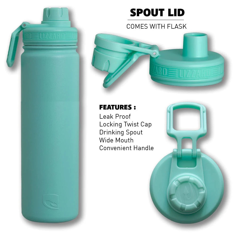 Flask (650ml) in Green