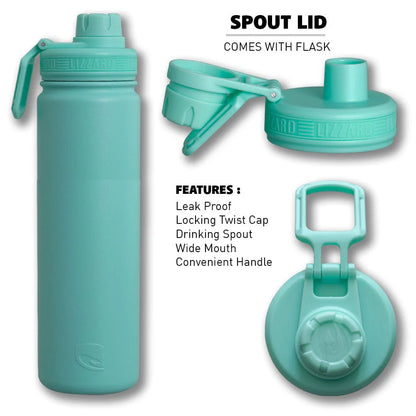 Flask (650ml) in Green