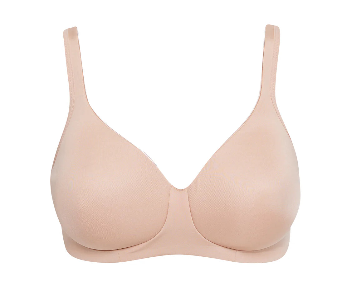 Forever Fit Full Coverage Molded Cup Bra in Bew Light