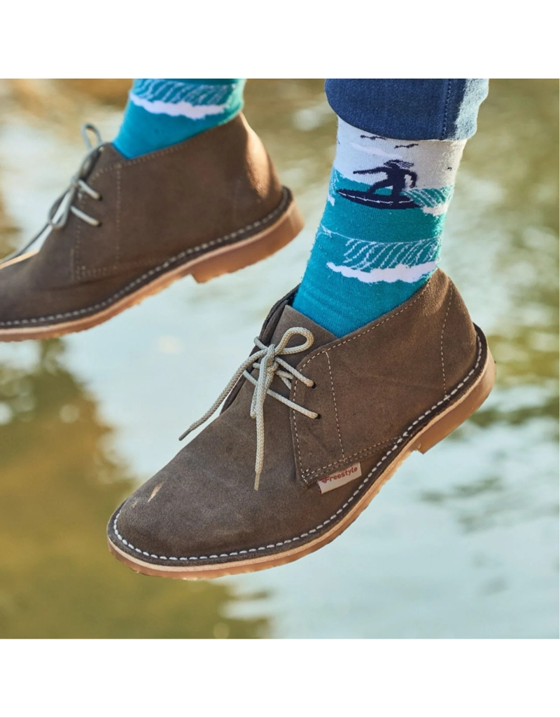 Hunter Unisex Premium Suede Vellie in Khaki