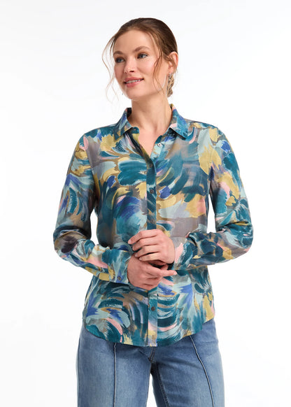 Classic Shirt in Gallery Print