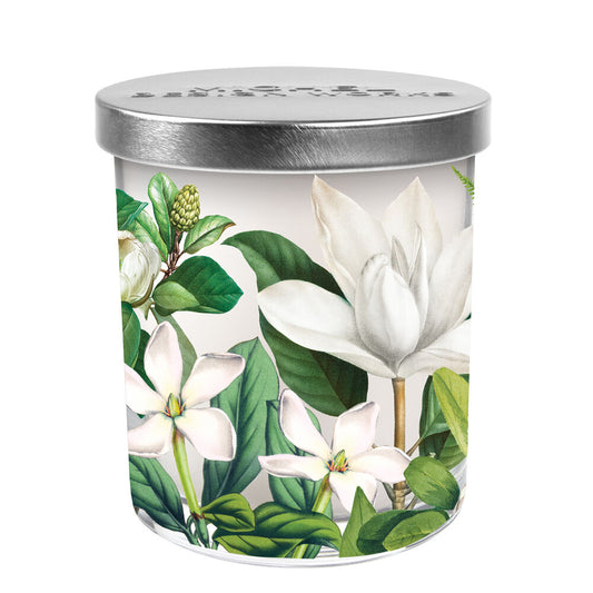 Magnolia Petals Glass Candle