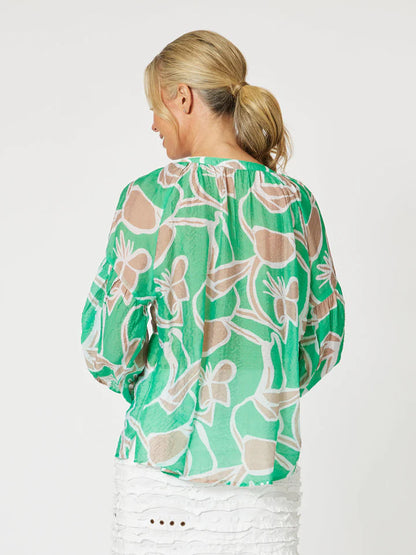 Noosa Beach Top in Mint