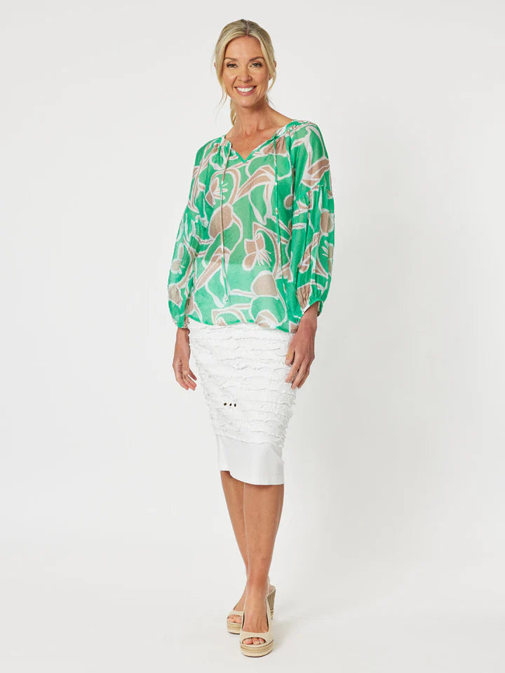 Noosa Beach Top in Mint