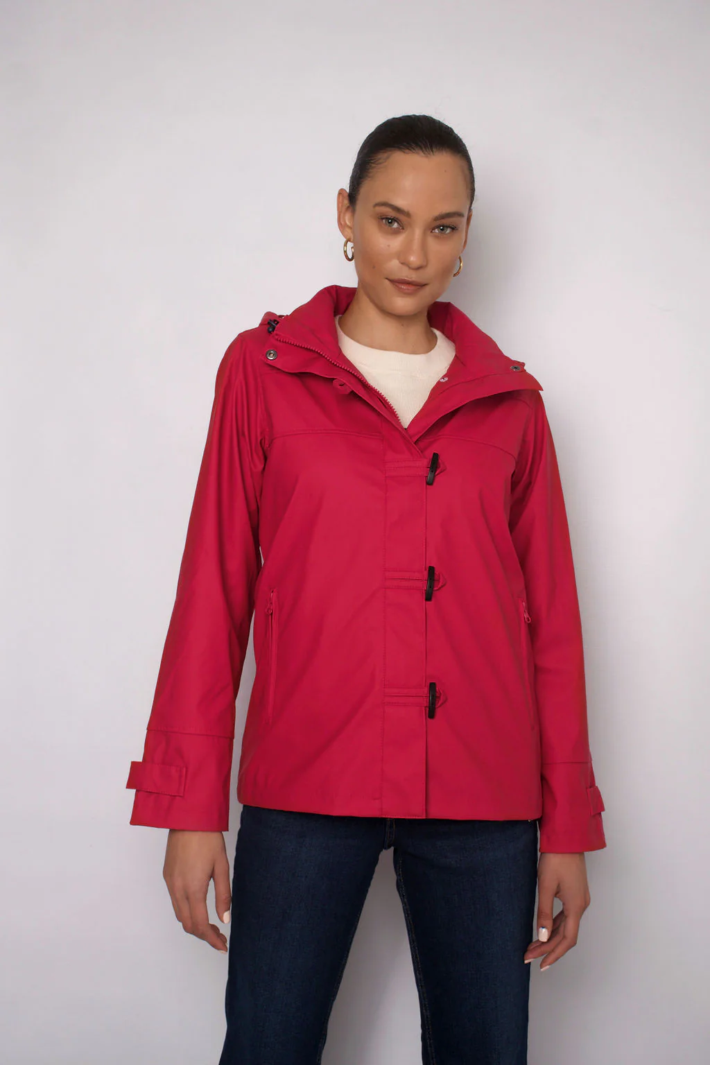 Granada Rain Jacket in Red
