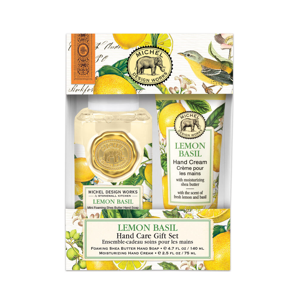 Lemon Basil Hand Care Gift Set