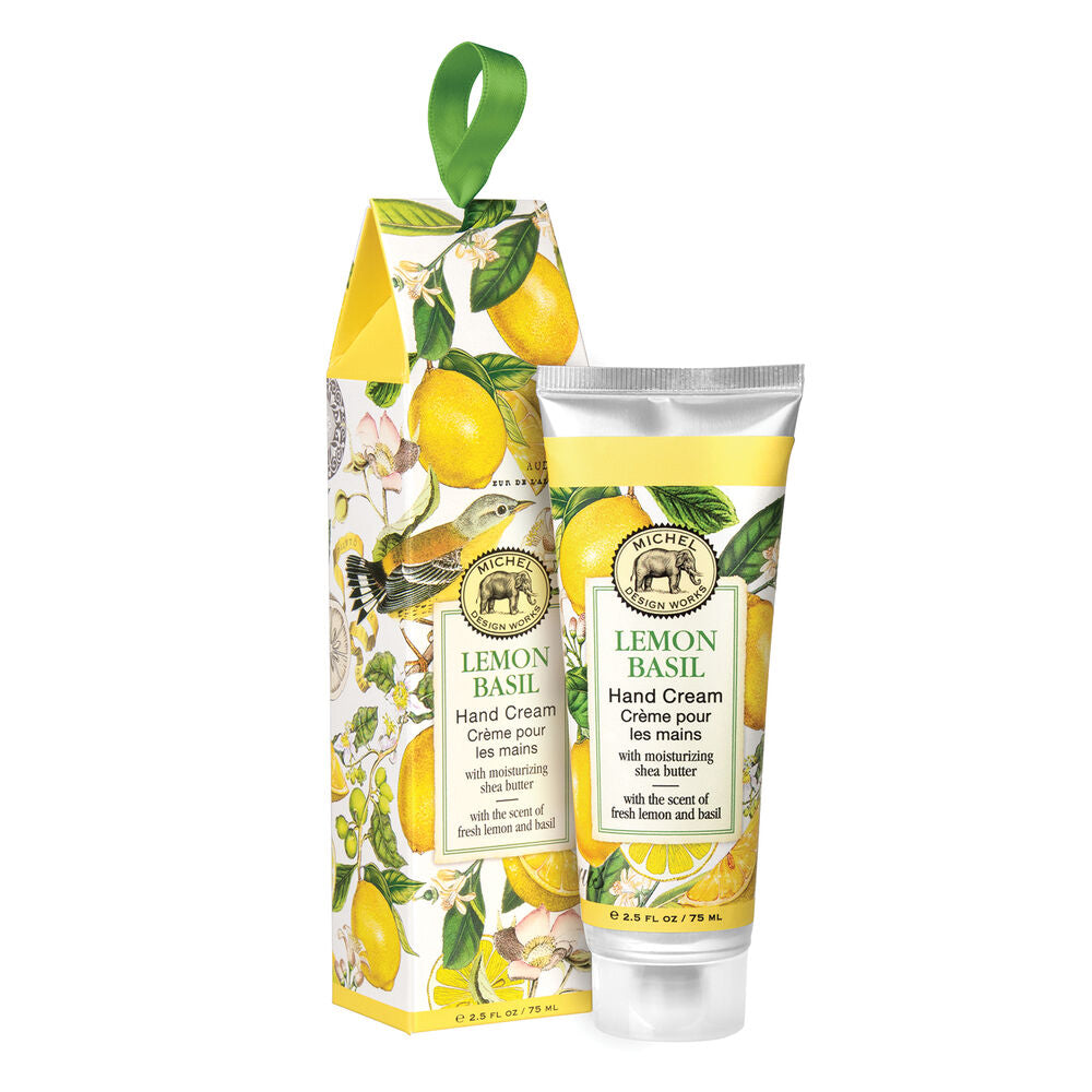 Lemon Basil Large Hand Cream (2.5oz)