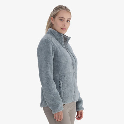 Emilia Fleece Jacket in Slate