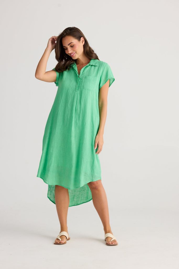 Ahoy Tunic in Apple Gauze