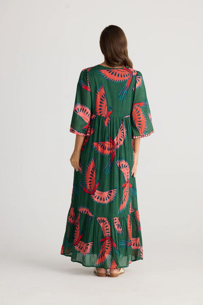 Lorrini Dress in Macaw