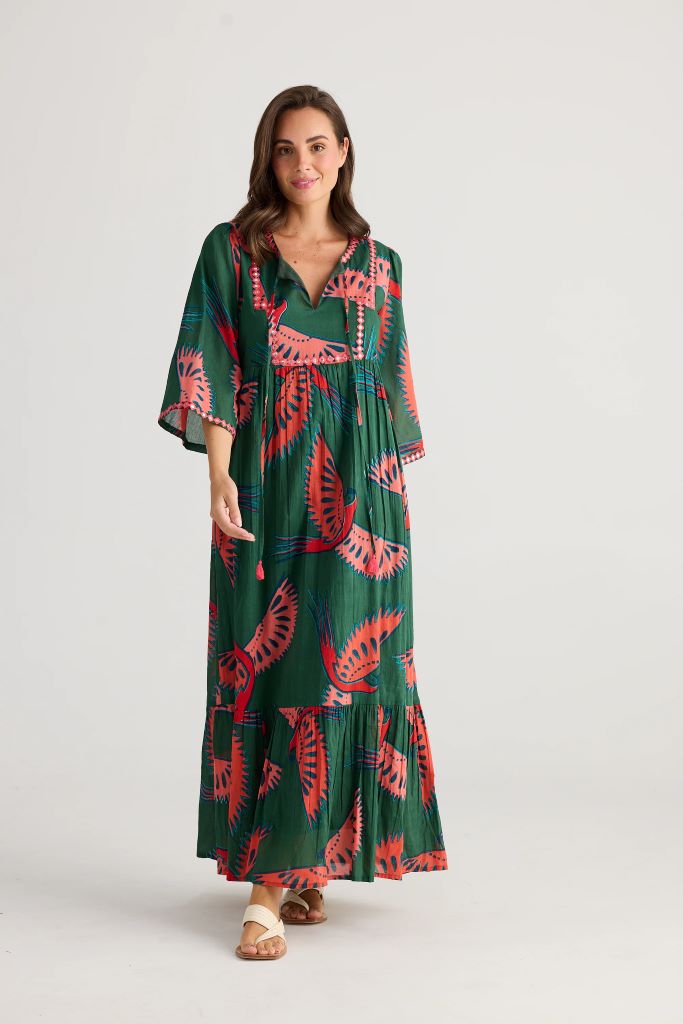 Lorrini Dress in Macaw