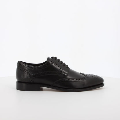 Wesley Lace Up Shoe in Black