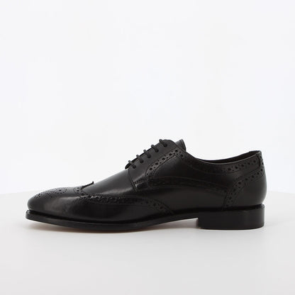 Wesley Lace Up Shoe in Black