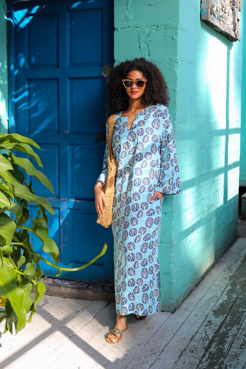 Nixie Printed Kaftan