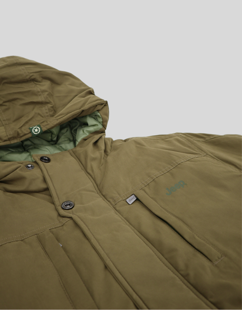 Travel Jacket in Uniform Green