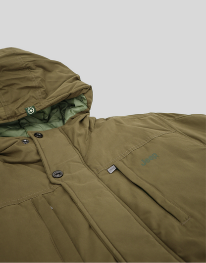 Travel Jacket in Uniform Green