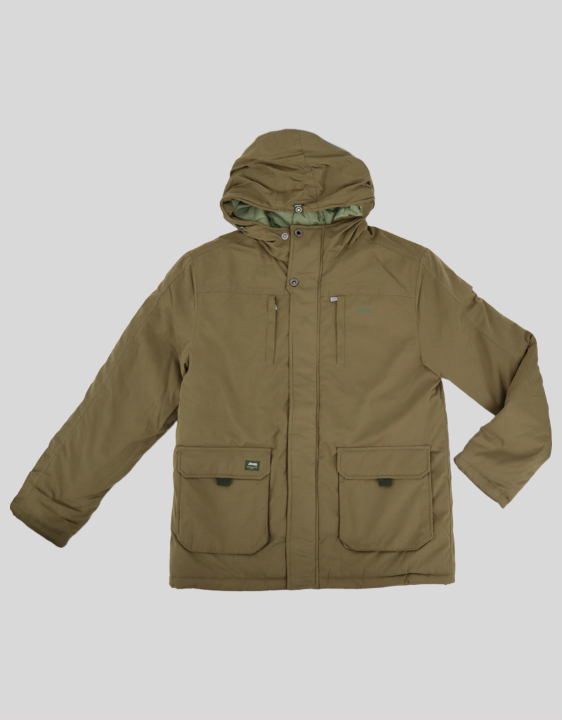 Travel Jacket in Uniform Green