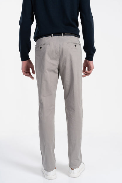 Jorge Tailored Fit Chino's in Grey