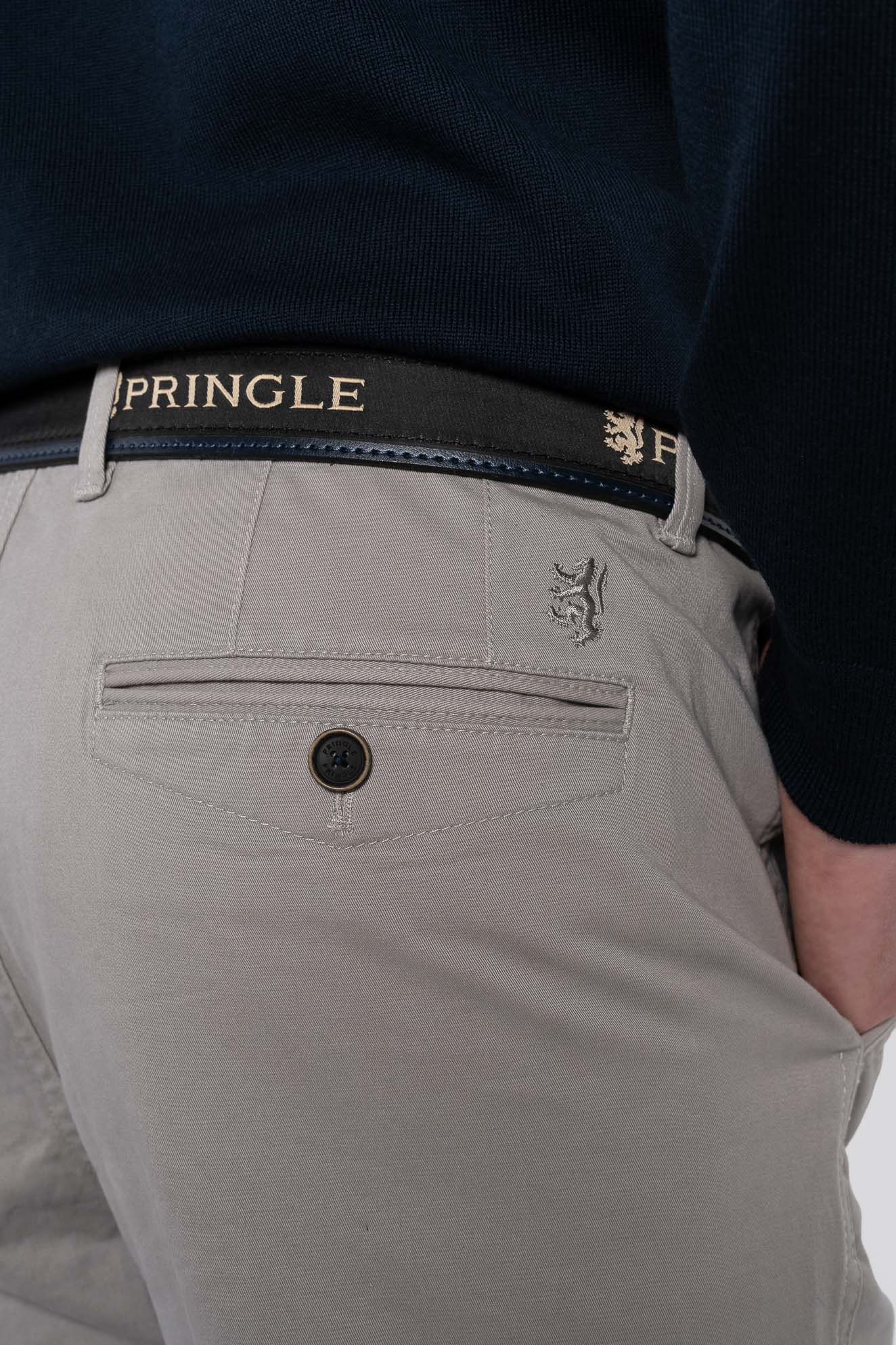 Jorge Tailored Fit Chino's in Grey