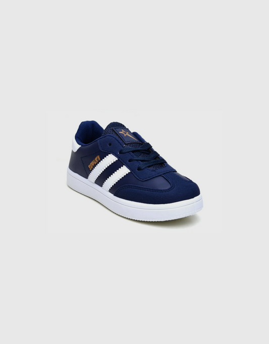 Isla Kids Sneaker in Navy/White