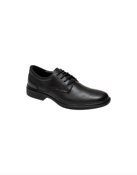 Victor Mens Lace Up Formal Shoe in Black